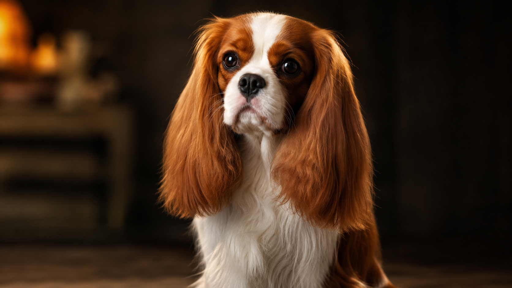 Cavalier King Charles Spaniel with clean healthy floppy ears — how to clean your dog's ears at home