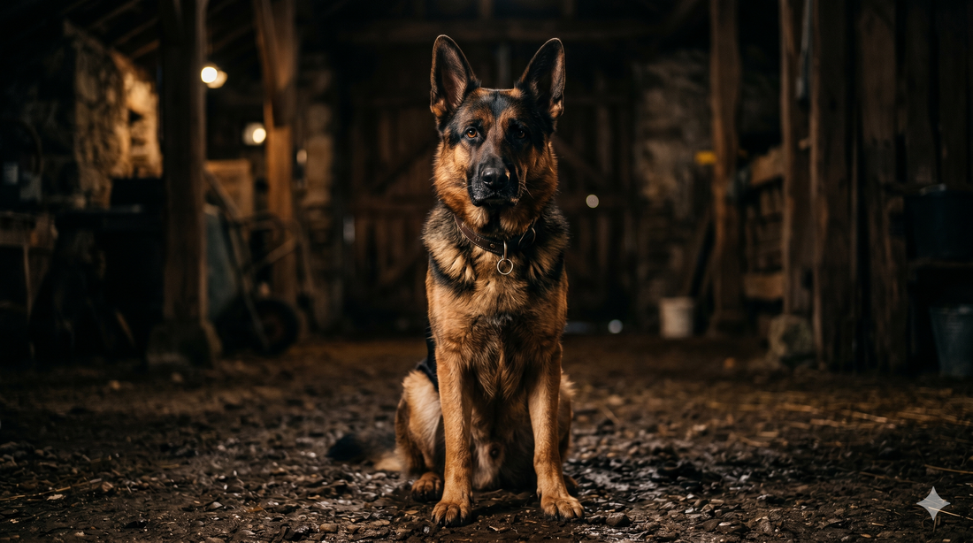 Healthy German Shepherd — leaky gut in dogs guide