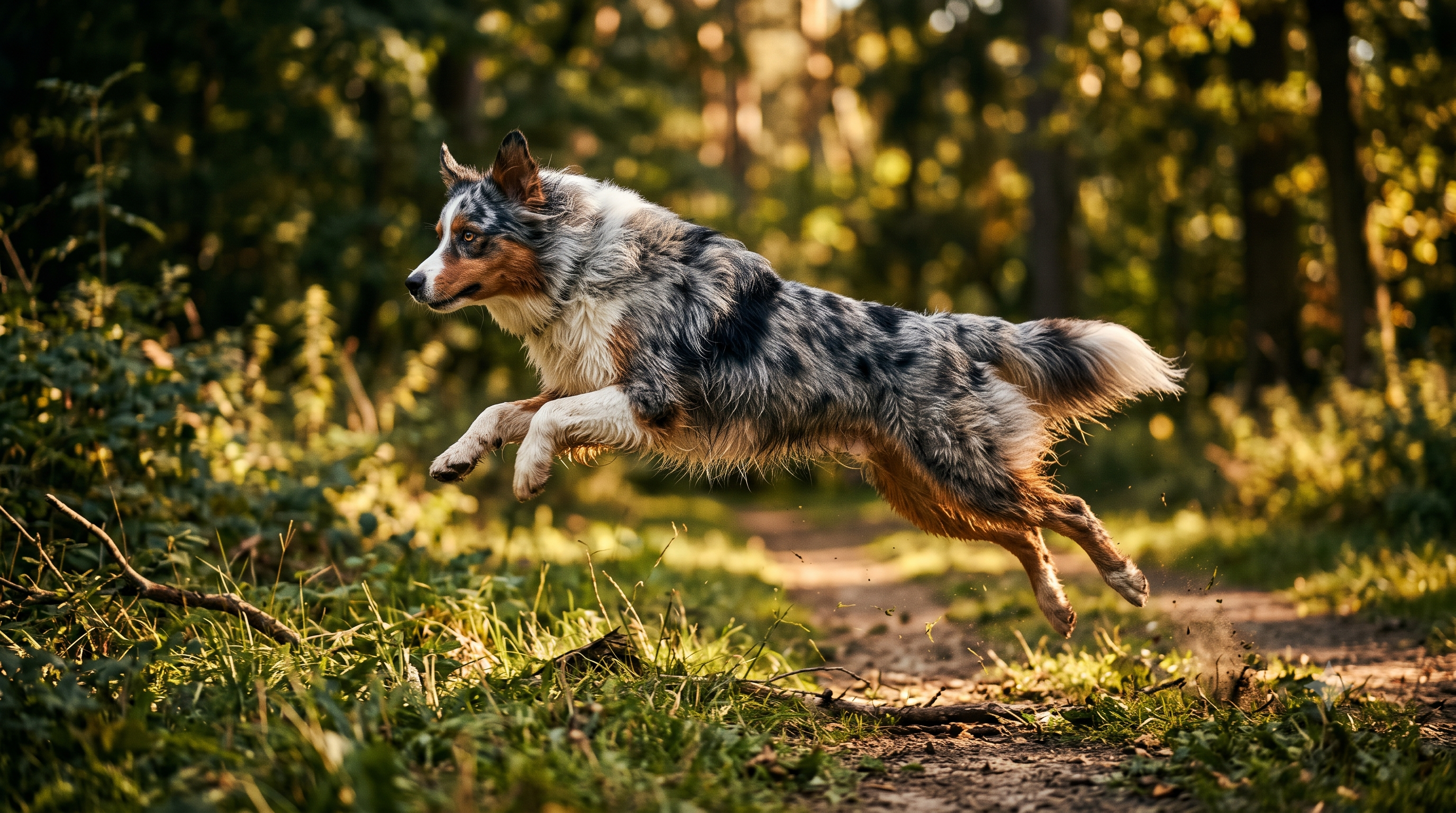 Active healthy dog leaping with supple joints, illustrating the best hip and joint supplement for dogs in 2026