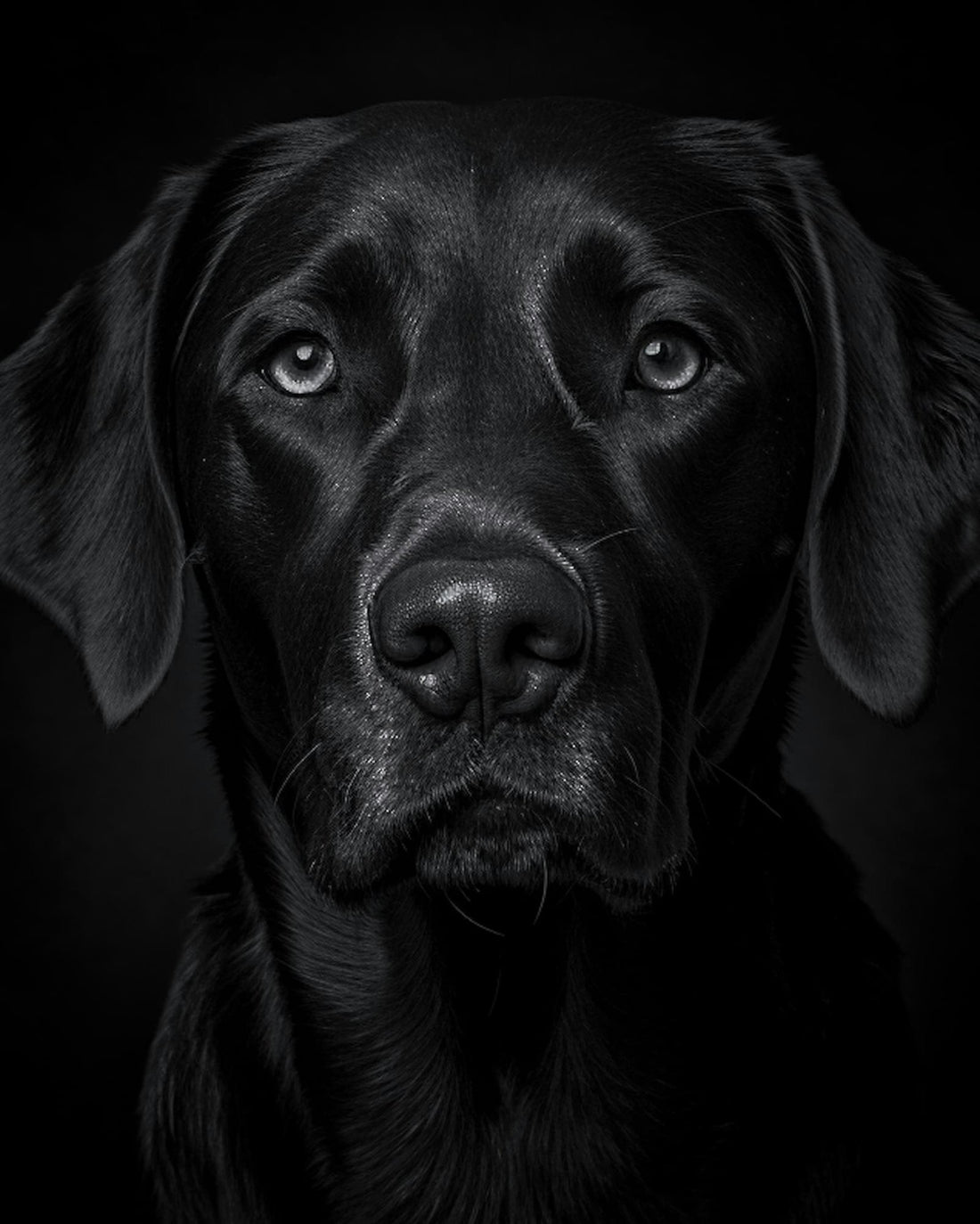 Close-up of a dog's face and eyes, relevant to planning dog cataract surgery cost and eye exams