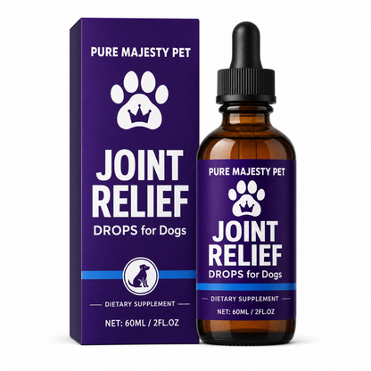 Dog Joint Supplement Drops With Mint Extract Support Mobility Reduce Discomfort For Dogs Hip & Joint Care
