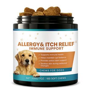 Masticables para perros con alergias y picor – Apoyo inmunitario y cutáneo