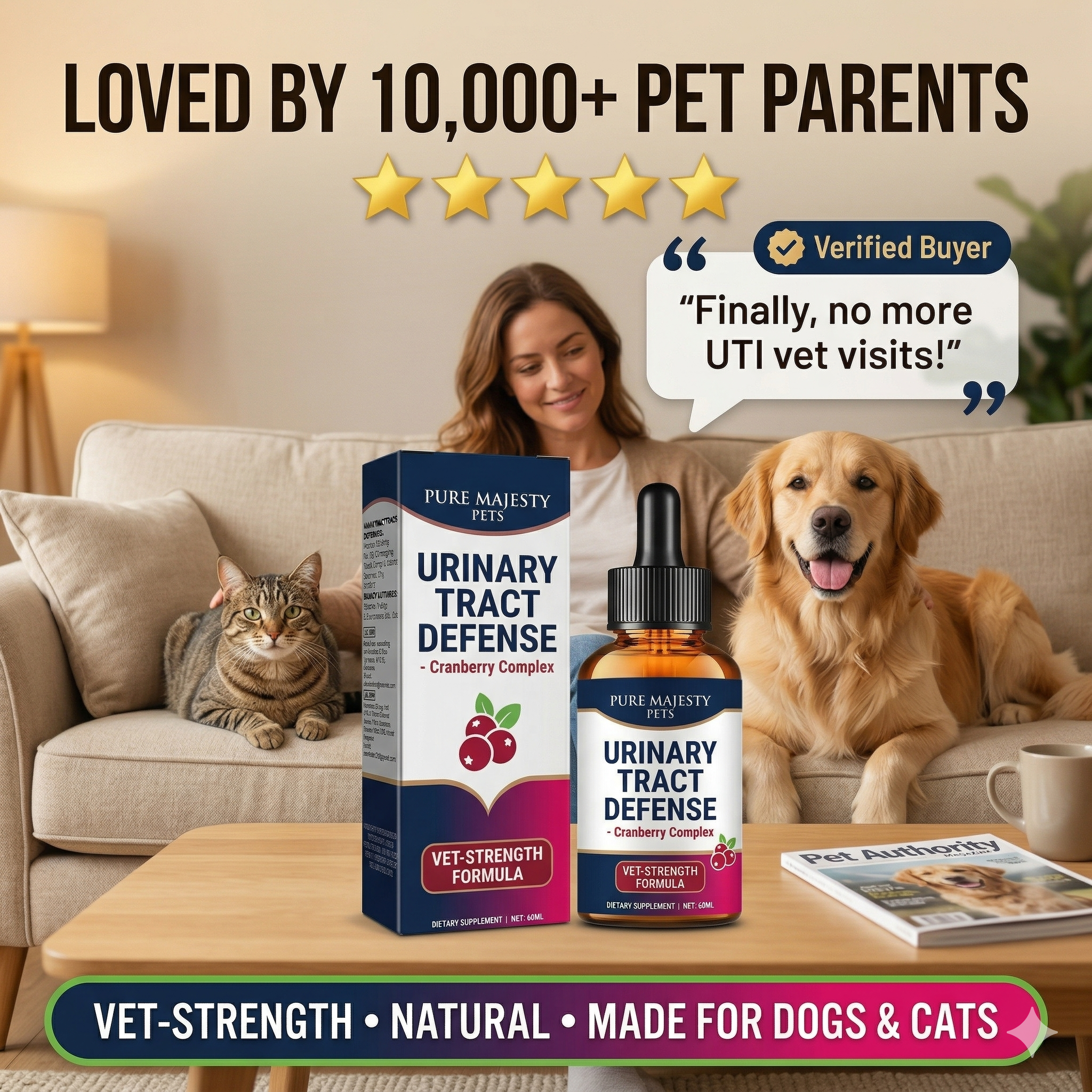 Dog bladder health drops dosage instructions