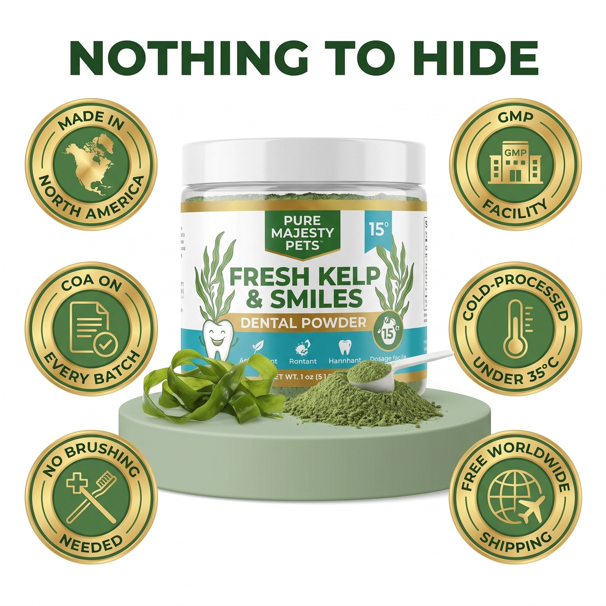 Know what is in every jar.