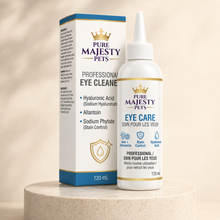 Pure Majesty Pets Dog Eye Care 120 mL – gentle daily eye cleaner for dogs and cats