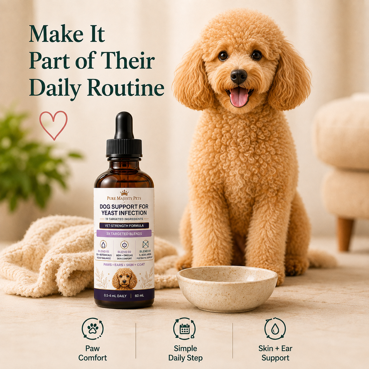 Dog Yeast Infection Treatment UK | Skin, Ears & Paws