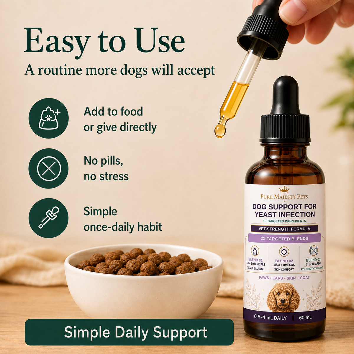 Dog Yeast Infection Treatment UK | Skin, Ears & Paws